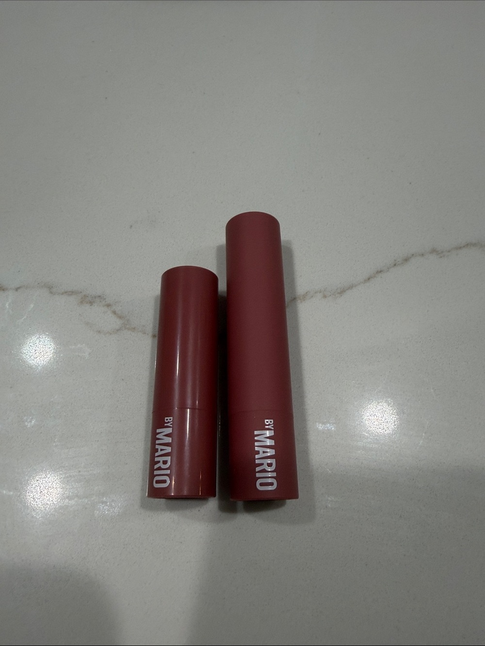 Mario Petal Glow and Rosewood Glow : plumping lip gross